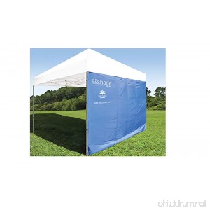 SUPERIOR SUN PROTECTION: ezShade Canopy Sunshield BLOCKS 99% UVA/UVB rays - DOUBLES shade keeps you COOLER and INSTANTLY ATTACHES to ANY 10x10 nylon/poly canopy CANOPY NOT INCLUDED - B01EANBLAA