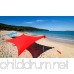 ZiggyShade Beach SunShade – Beach Tent + Sandbag Anchors & 4 FREE Pegs – UPF50+ Quality Lycra Fabric - Perfect Sun Shelter for Kids & Family at the Beach Parks Camping & Outdoors - B01J7ESE7K