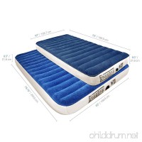 SoundAsleep Camping Series Air Mattress with Eco-Friendly PVC - Included Rechargeable Air Pump - B07BZYTBPY